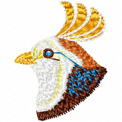 Small Birds Embroidery Design 5